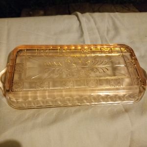 Vintage Pink Depression Glassware